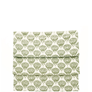 Walton & Co Olive Carnation Table Runner